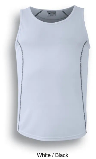 Picture of Bocini, Stitch Mens Stitch Singlet